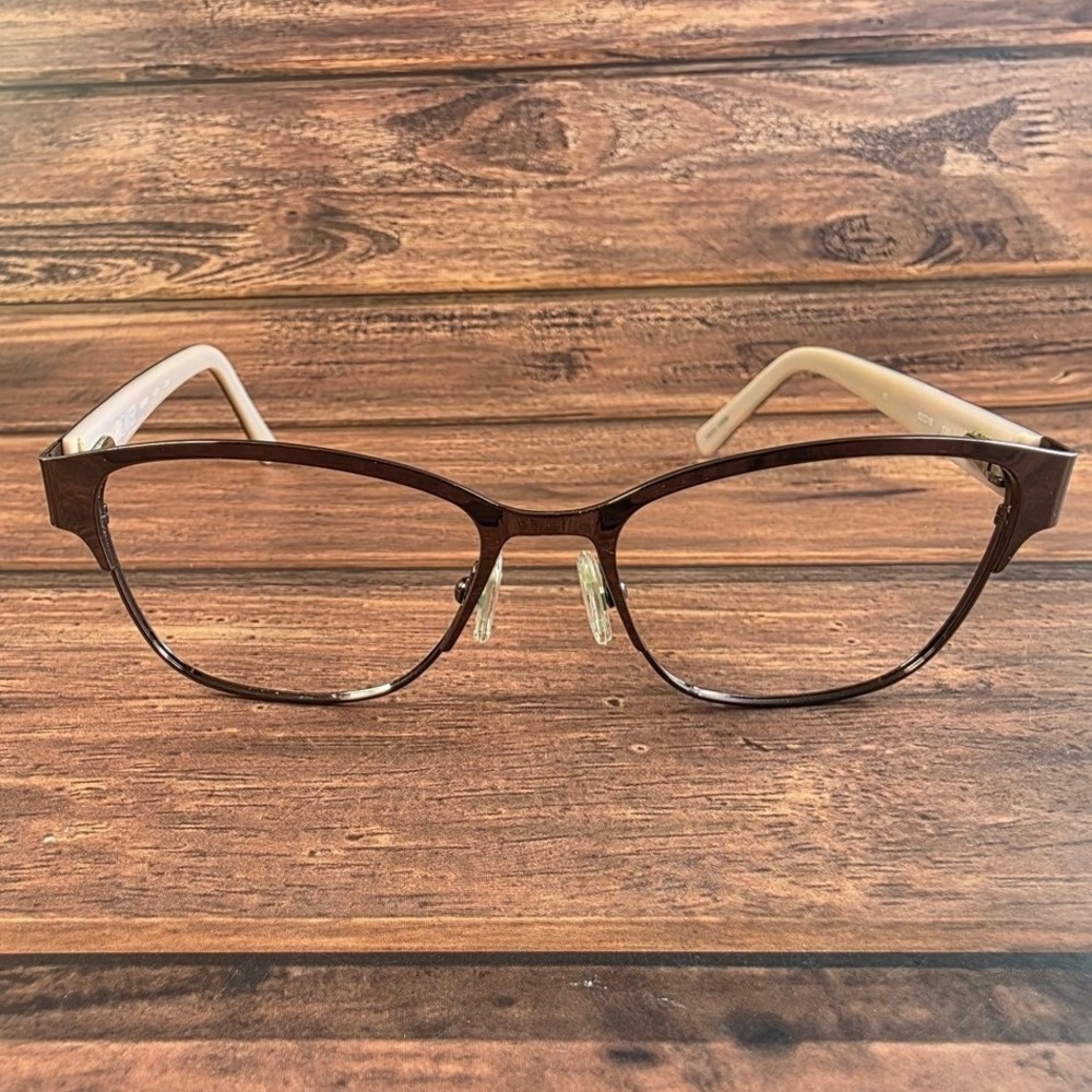 Flower by Drew Barrymore Penny 6013 Brown Tortoise Eyeglasses Frames 52-16-135